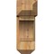 Ekena Millwork Imperial Craftsman Rough Sawn Bracket w/ Offset Brace, Western Red Cedar, 8"W x 22"D x 22"H BKT0806X22X22IMP04RWR - alternate 3
